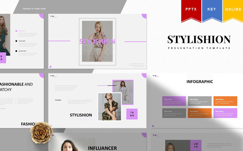 Stylishion | PowerPoint template PowerPoint Template