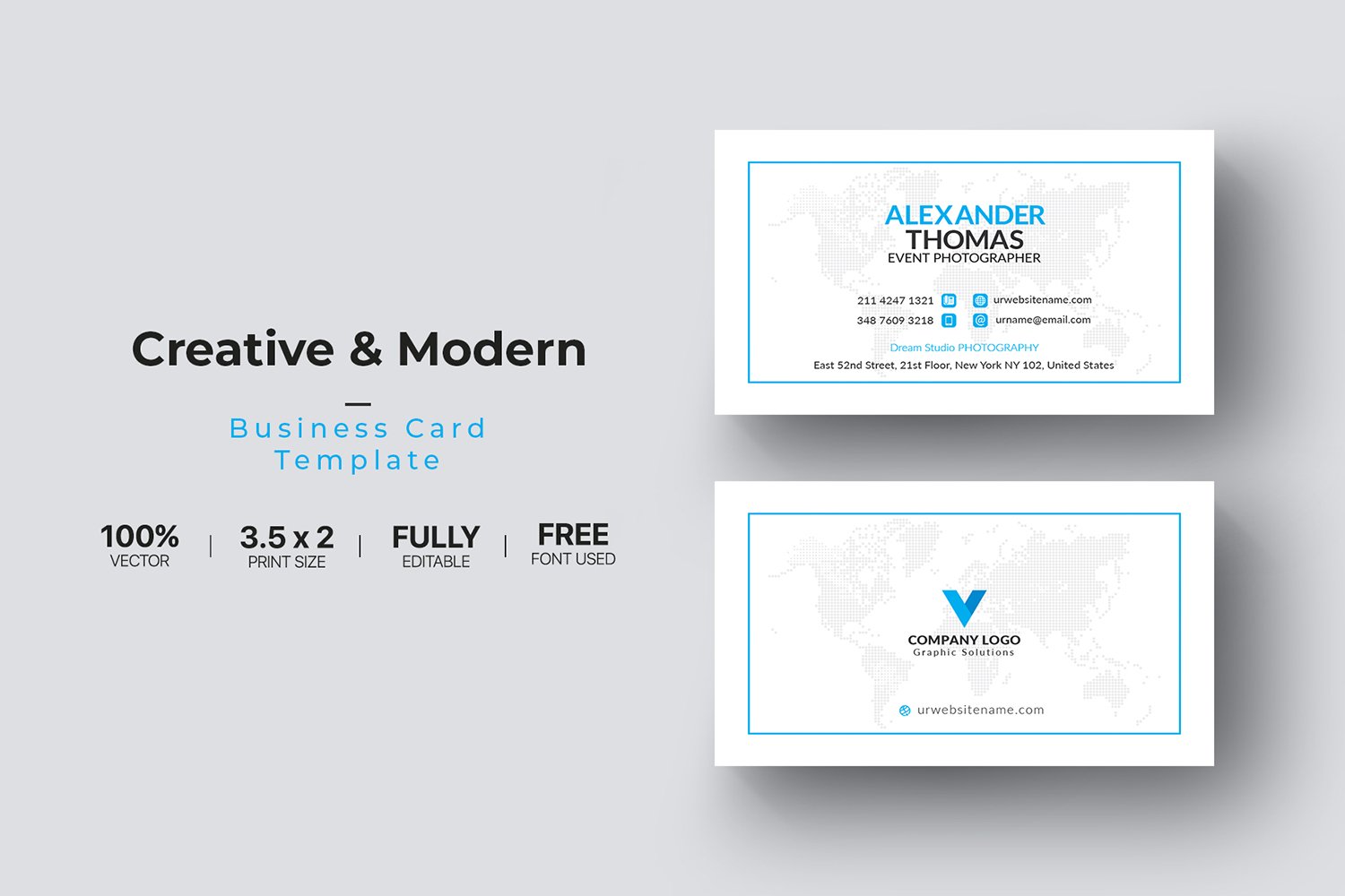 Template #112142 Card Template Webdesign Template - Logo template Preview
