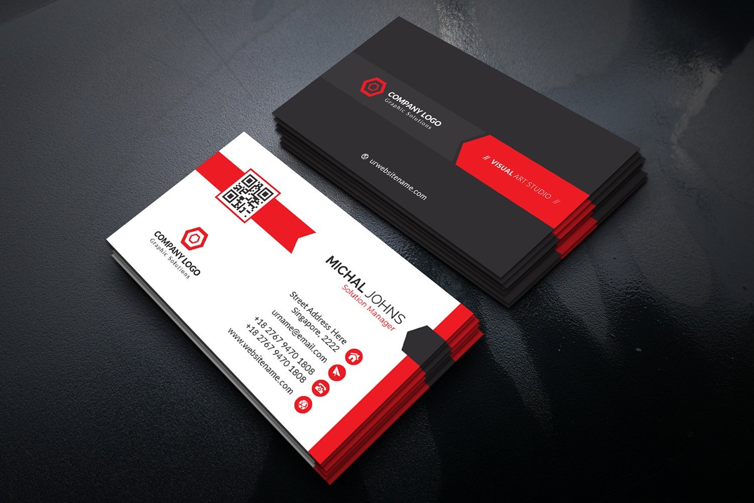 Kit Graphique #112144 Business Card Divers Modles Web - Logo template Preview