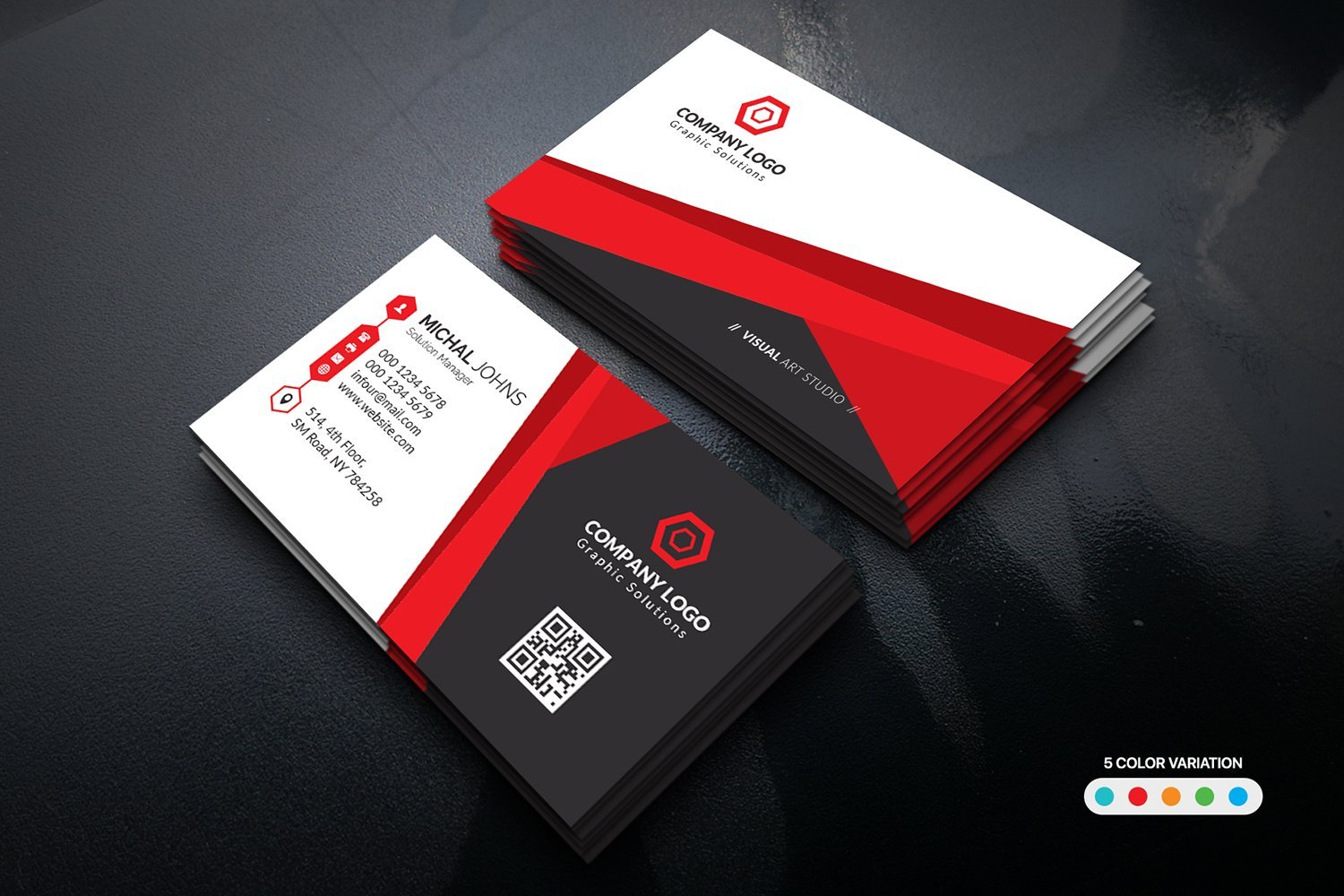 Template #112153 Card Template Webdesign Template - Logo template Preview