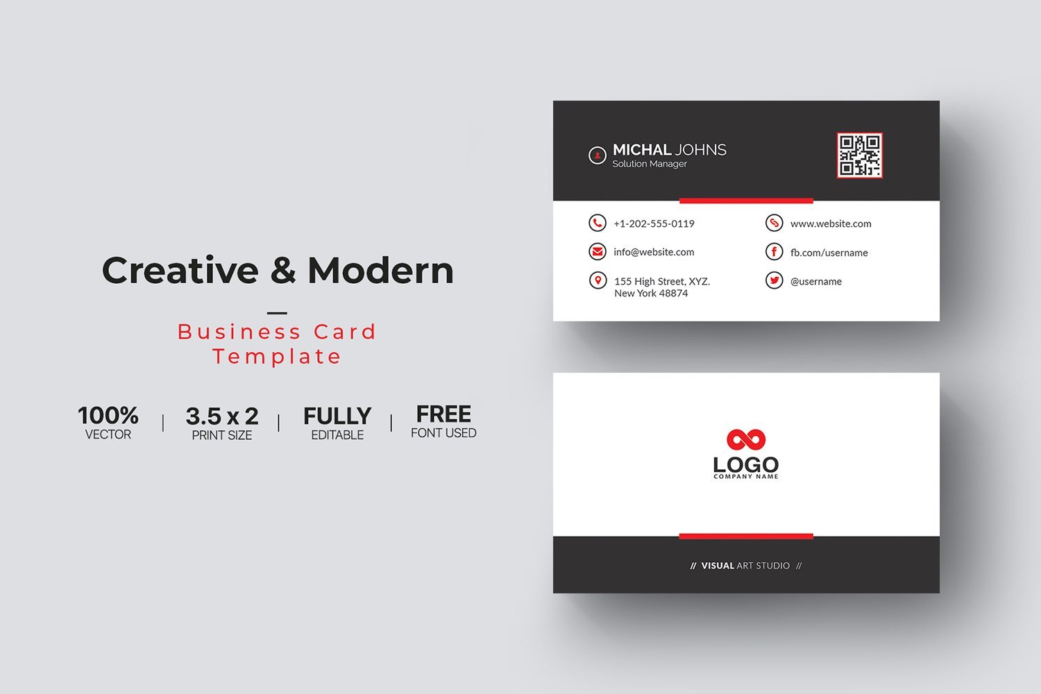 Template #112158 Card Template Webdesign Template - Logo template Preview