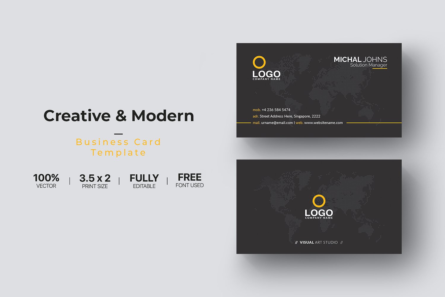 Template #112192 Template Abstract Webdesign Template - Logo template Preview