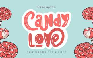 Candylove | Fun Handwritten Font