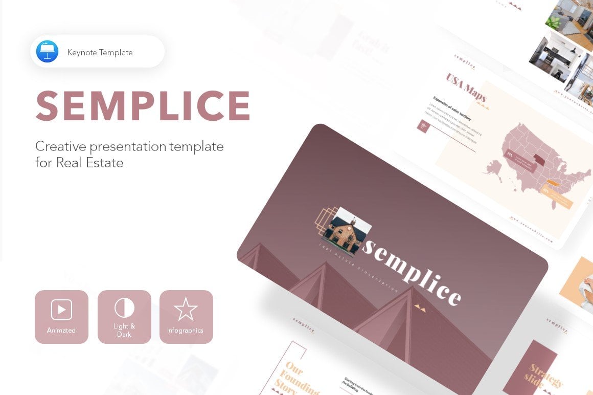 Template #112331 House Keynote Webdesign Template - Logo template Preview