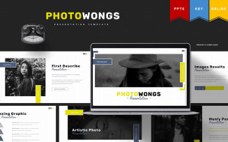 Photowongs | Keynote, Googleslide PowerPoint template