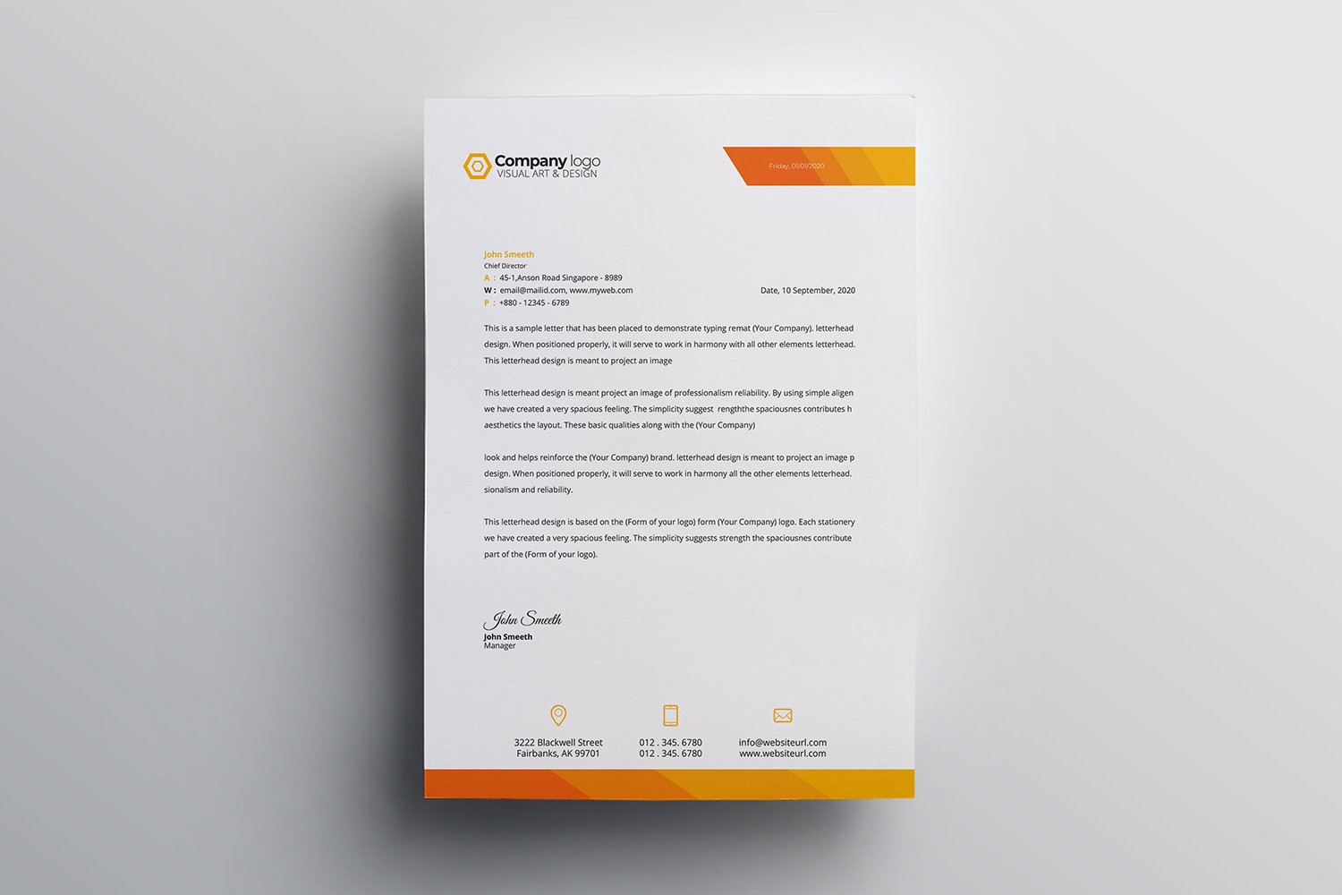 Kit Graphique #112406 Letter Entreprise Divers Modles Web - Logo template Preview