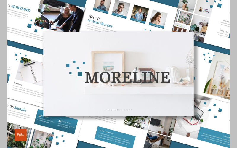 Moreline PowerPoint template PowerPoint Template