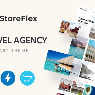 Agency Travel OpenCart Templates 112533