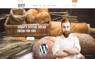 Baker Valley - Bakery and Pastry Shop WordPress Theme