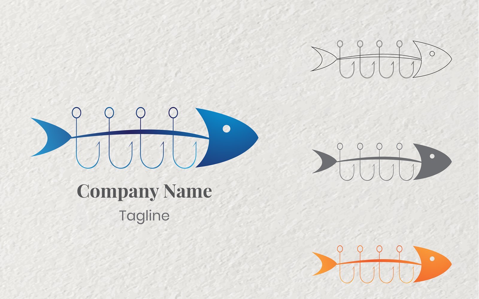 Kit Graphique #112700 Logo Fishing Divers Modles Web - Logo template Preview