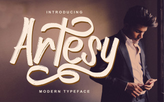 Artesy | Modern Typeface Font