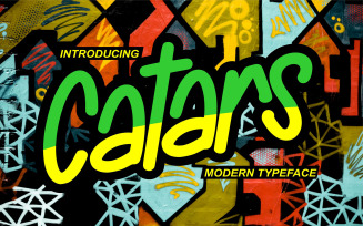 Catars | Modern Typeface Font