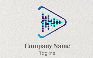 Digital Audio Logo Template