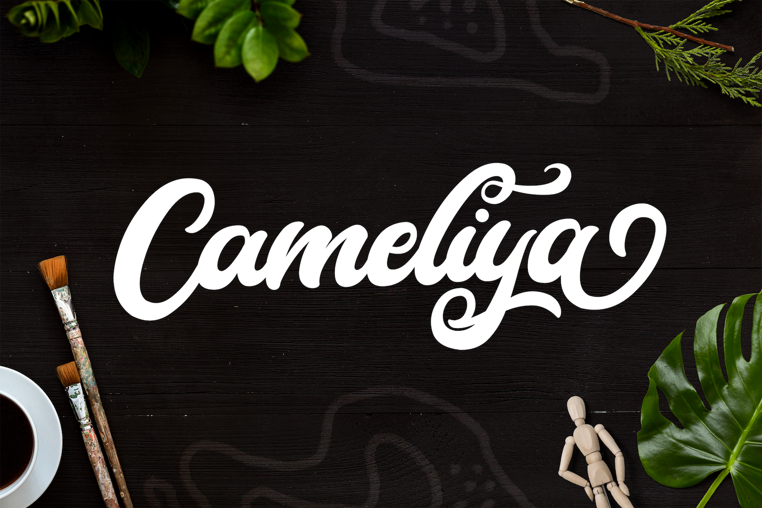 Cameliya - Bold Cursive Font