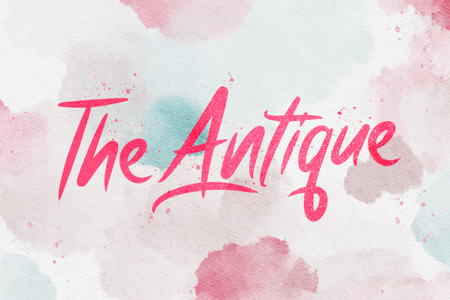 Antique - Bold Cursive Font