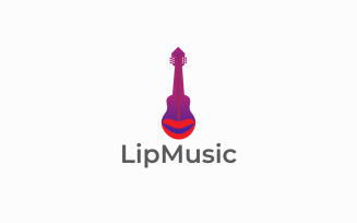 Lip Music Logo Template