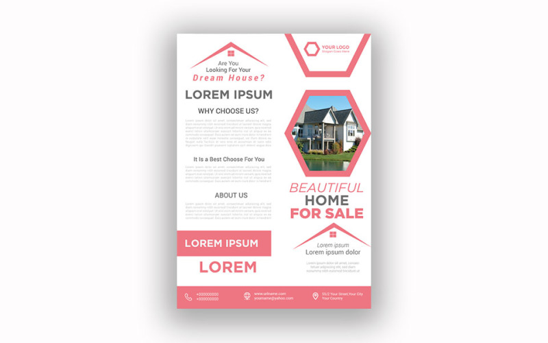 Real Estate Flyer - Corporate Identity Template