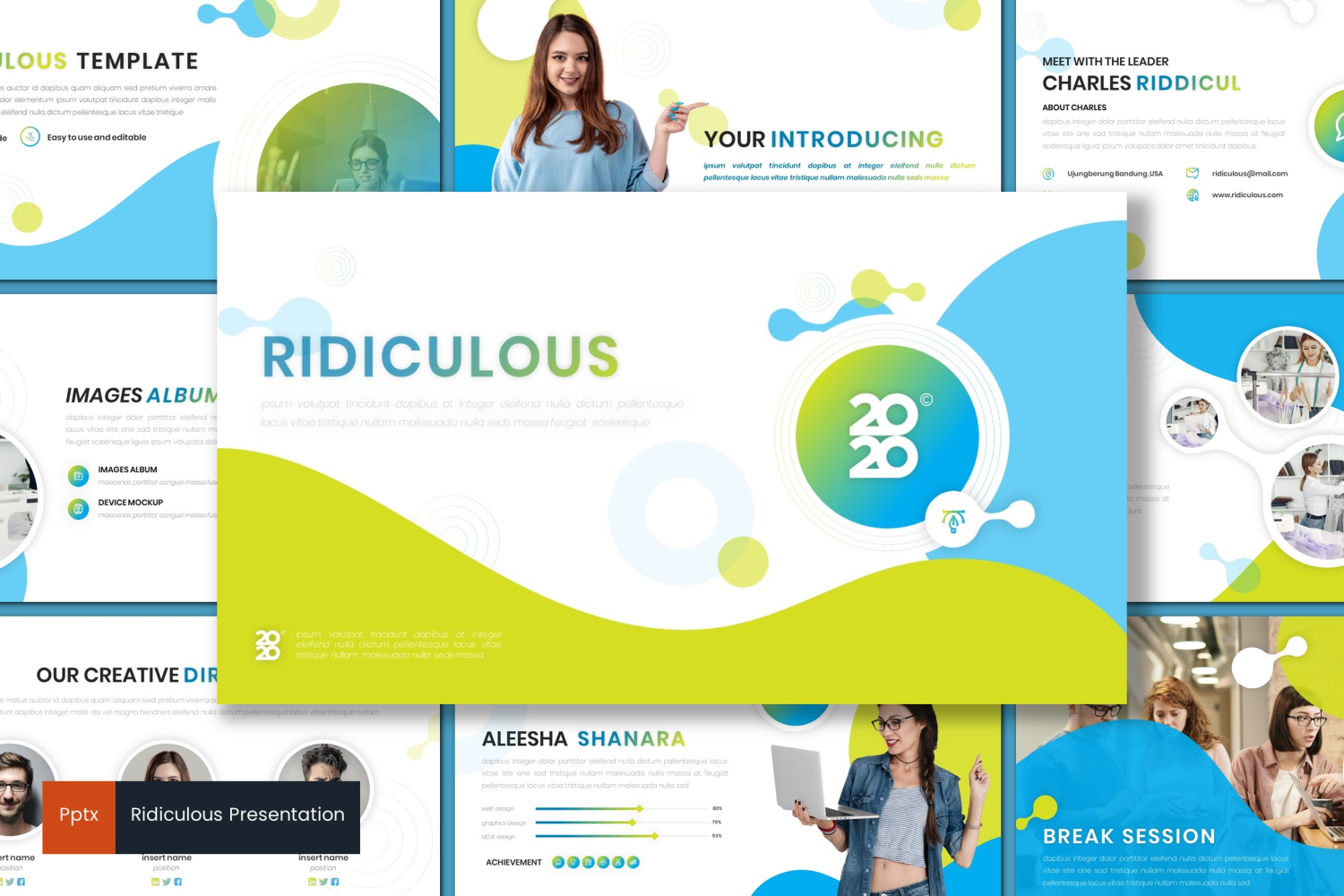 Ridiculous PowerPoint template