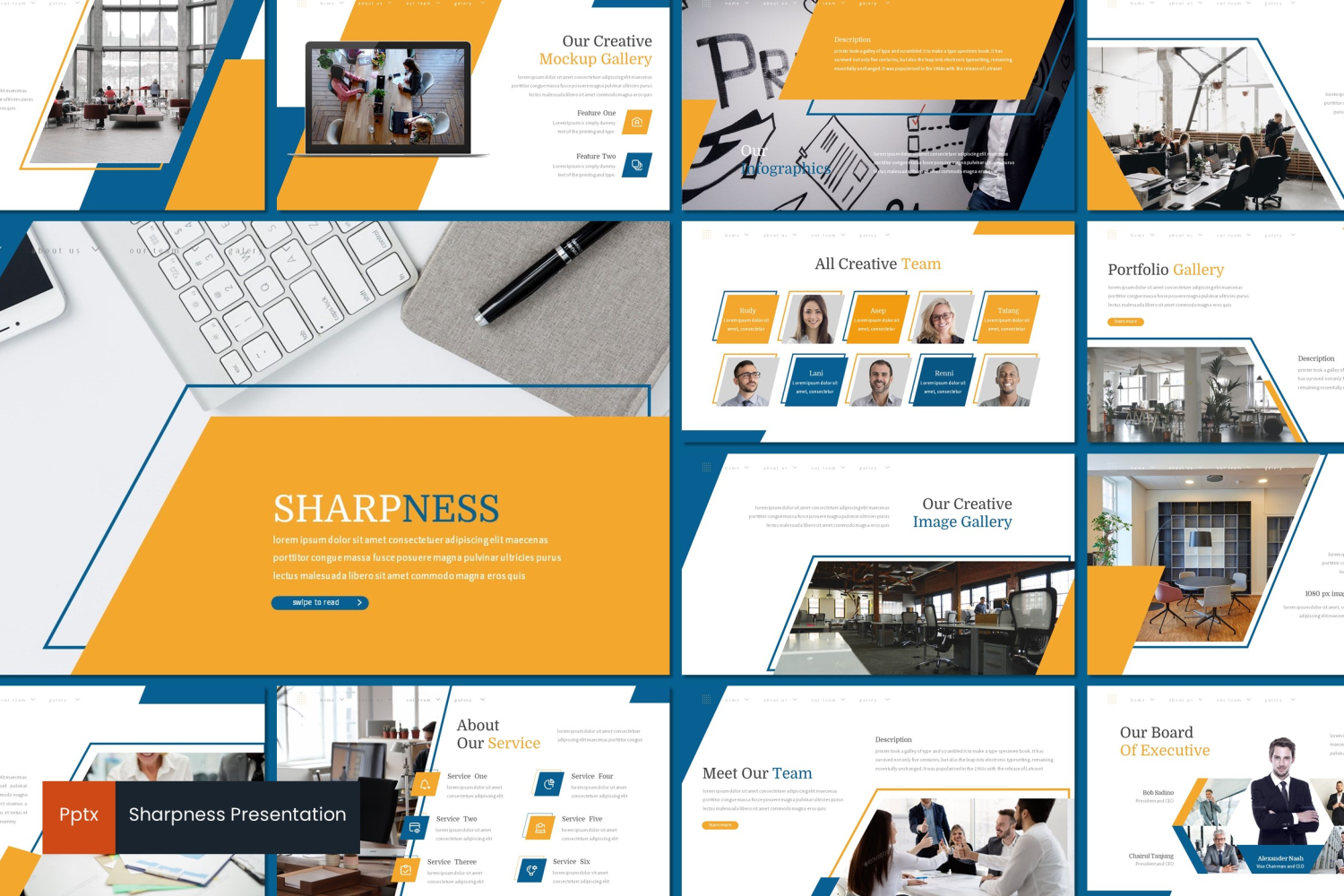 Template #112995 Creative Business Webdesign Template - Logo template Preview