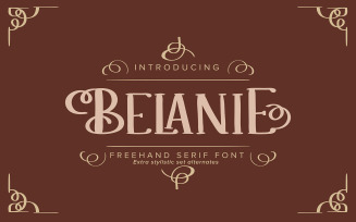 Belanie | Serif Font
