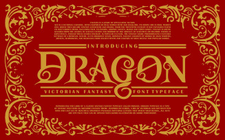 Dragon | Victorian Typeface Font