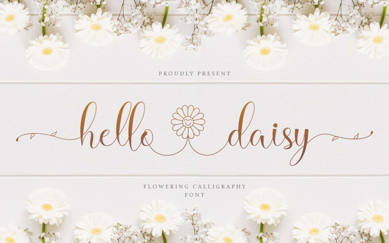 Hello Daisy - Modern Calligraphy Font