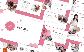 Petcare PowerPoint template