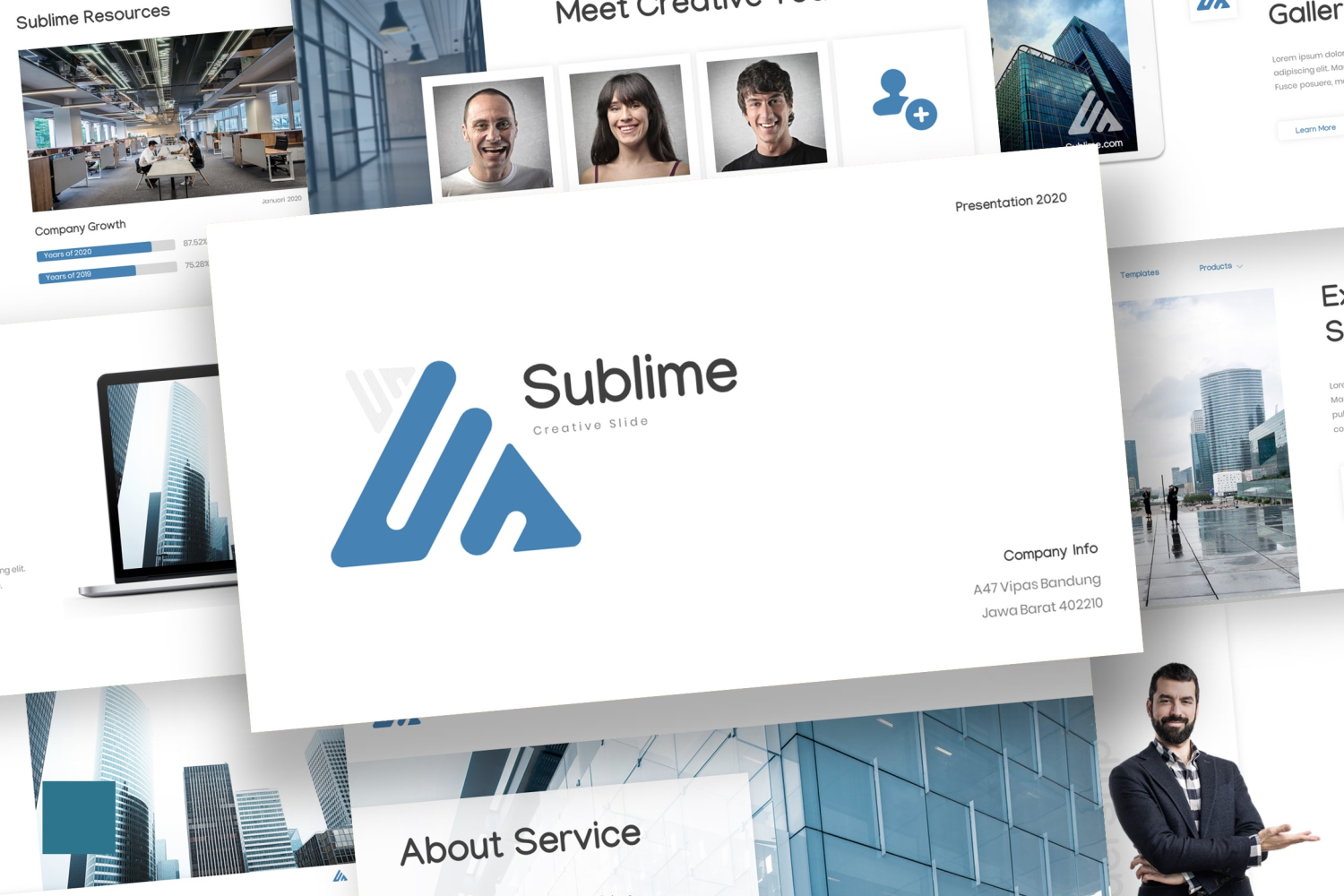 Sublime - Keynote template