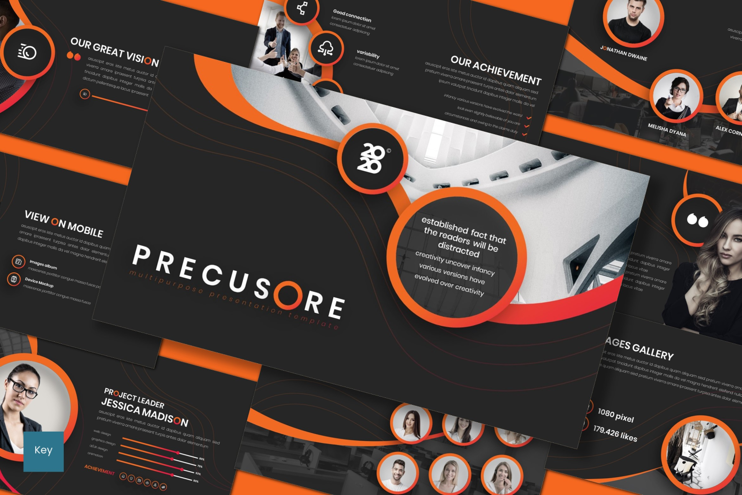 Precusore - Keynote template