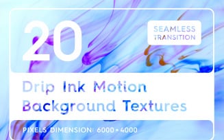 20 Drip Ink Motion Textures Background