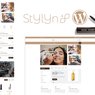 Beauty Products WordPress Themes 113106