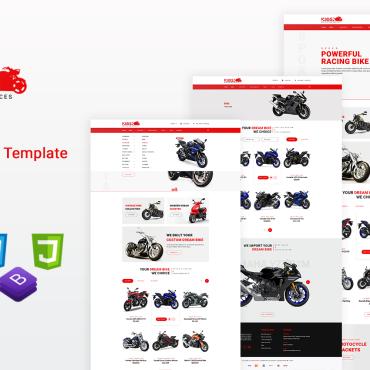 Motor Bike Website Templates 113114