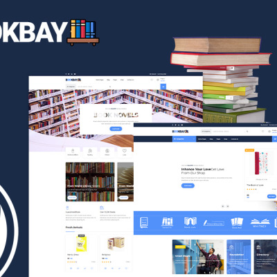 Bookbay - Book Shop WordPress Theme WordPress Theme #113109