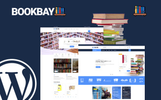 Bookbay - Book Shop WordPress Theme