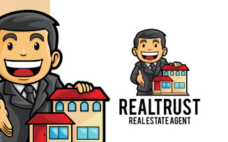 Real Estate Agent Logo Template
