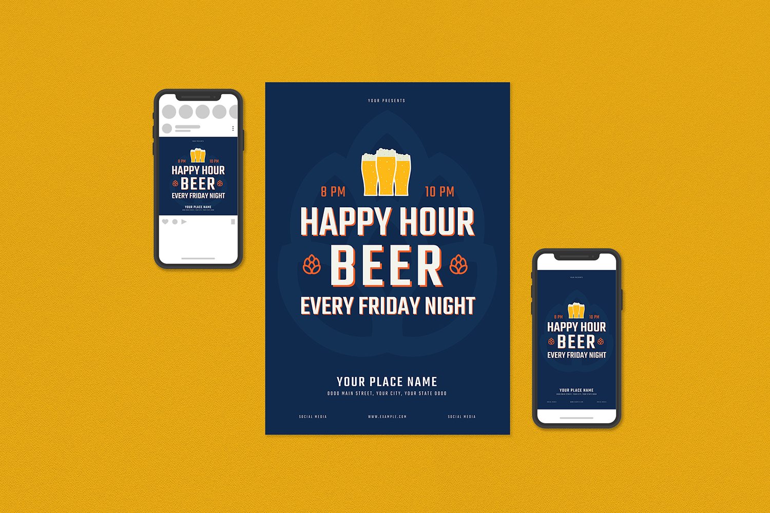 Kit Graphique #113257 Bar Biere Web Design - Logo template Preview