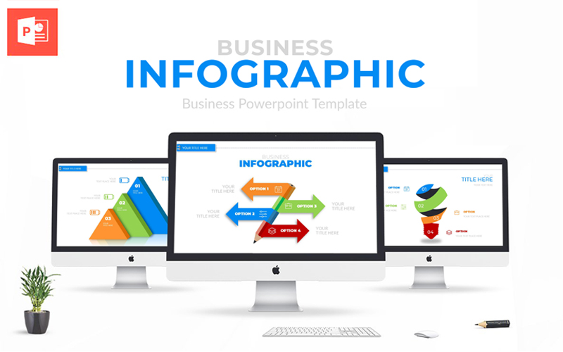 PowerPoint šablona "Business Infographic Presentation" #113293