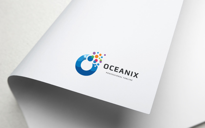 Oceanica Letter O Logo Template