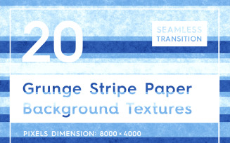 20 Grunge Stripe Paper Textures Background