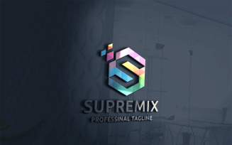 Supremix Letter S Logo Template