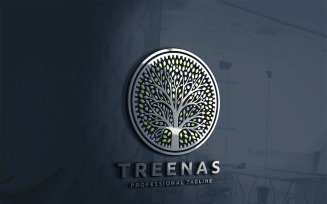 Treenas Logo Template
