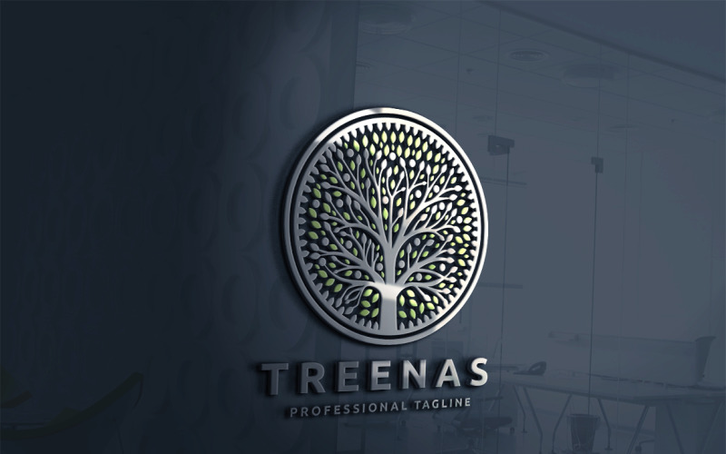 Treenas Logo Template