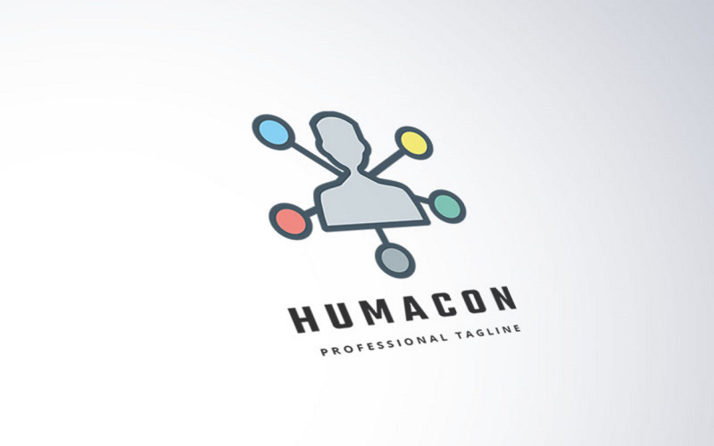 Human Connect Logo Template