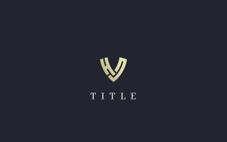 Luxury VH Logo Template
