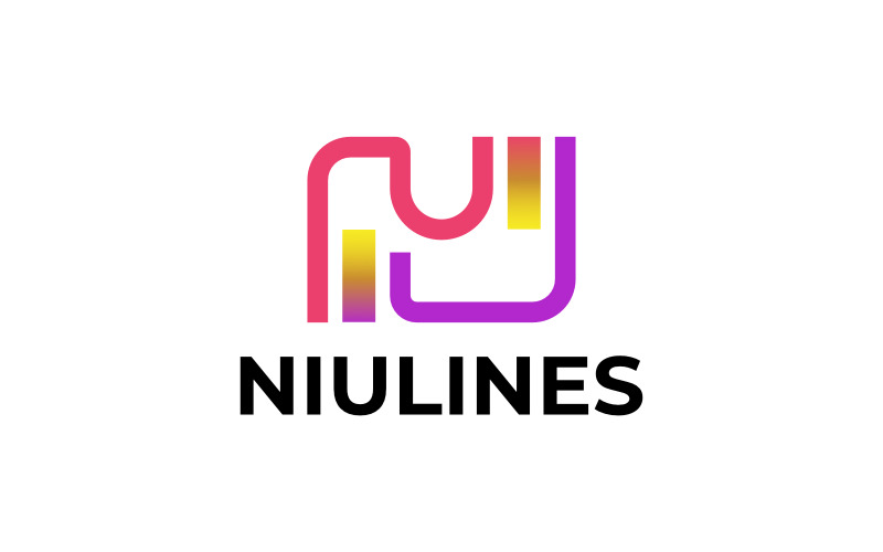 N Tech Logo Template