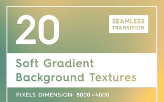 20 Soft Gradient Textures Background