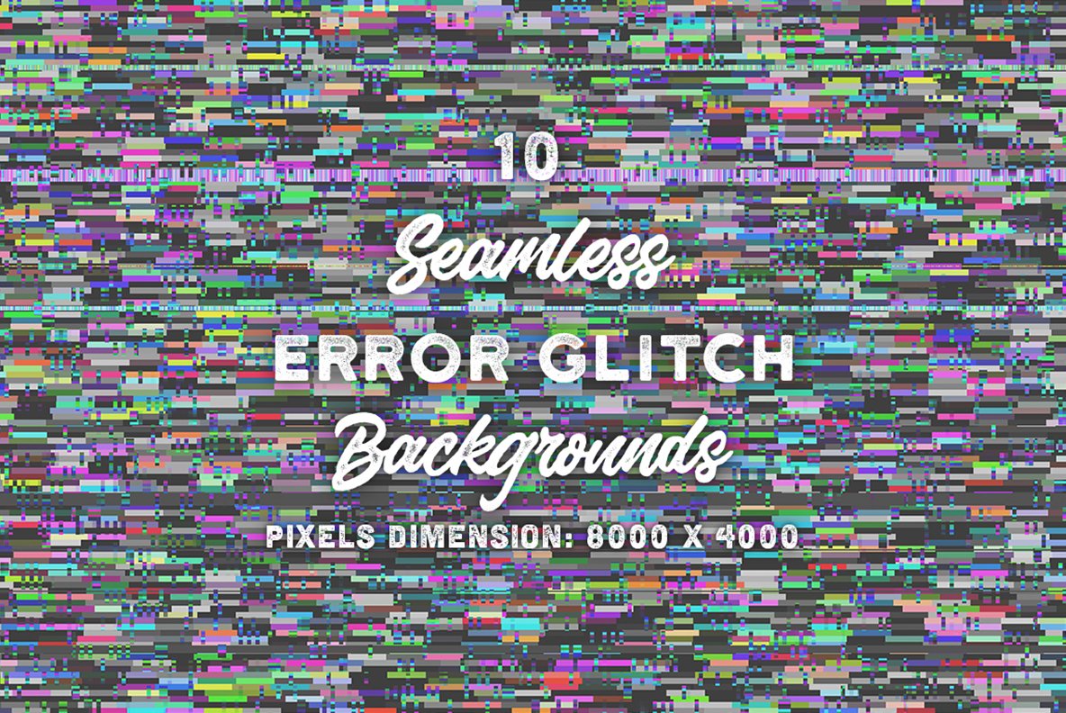 Kit Graphique #113693 Glitch Texture Web Design - Logo template Preview