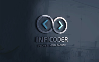 Infinity Coder Logo Template