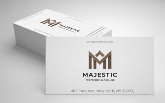 Majestic Letter M Logo Template