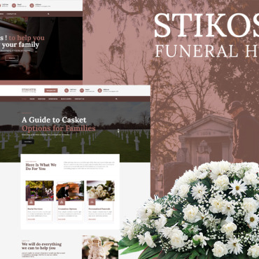 Funeral Home WordPress Themes 113720